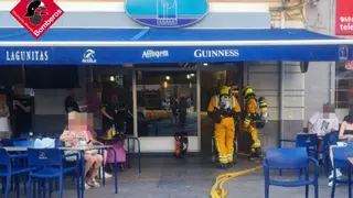 Sofocado un conato de incendio en un restaurante de La Vila Joiosa