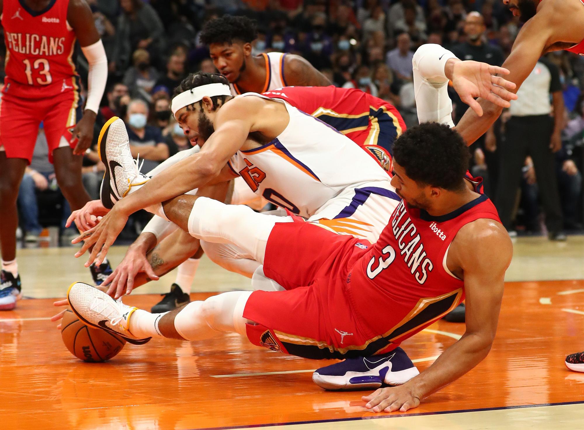 Imagen de un encuentro reciente entre los Pelicans y los Suns