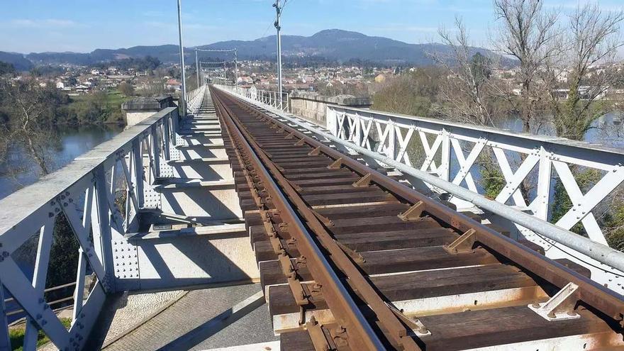 El puente del AVE en el Miño será el más largo de toda la Península