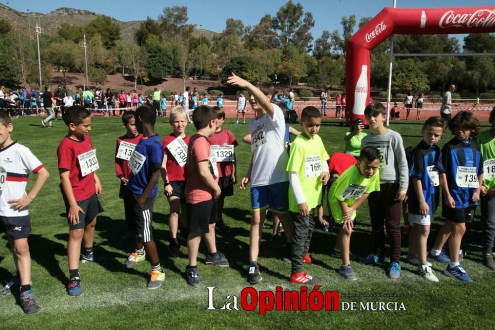 Final Cross Escolar de Lorca: Benjamin masculino