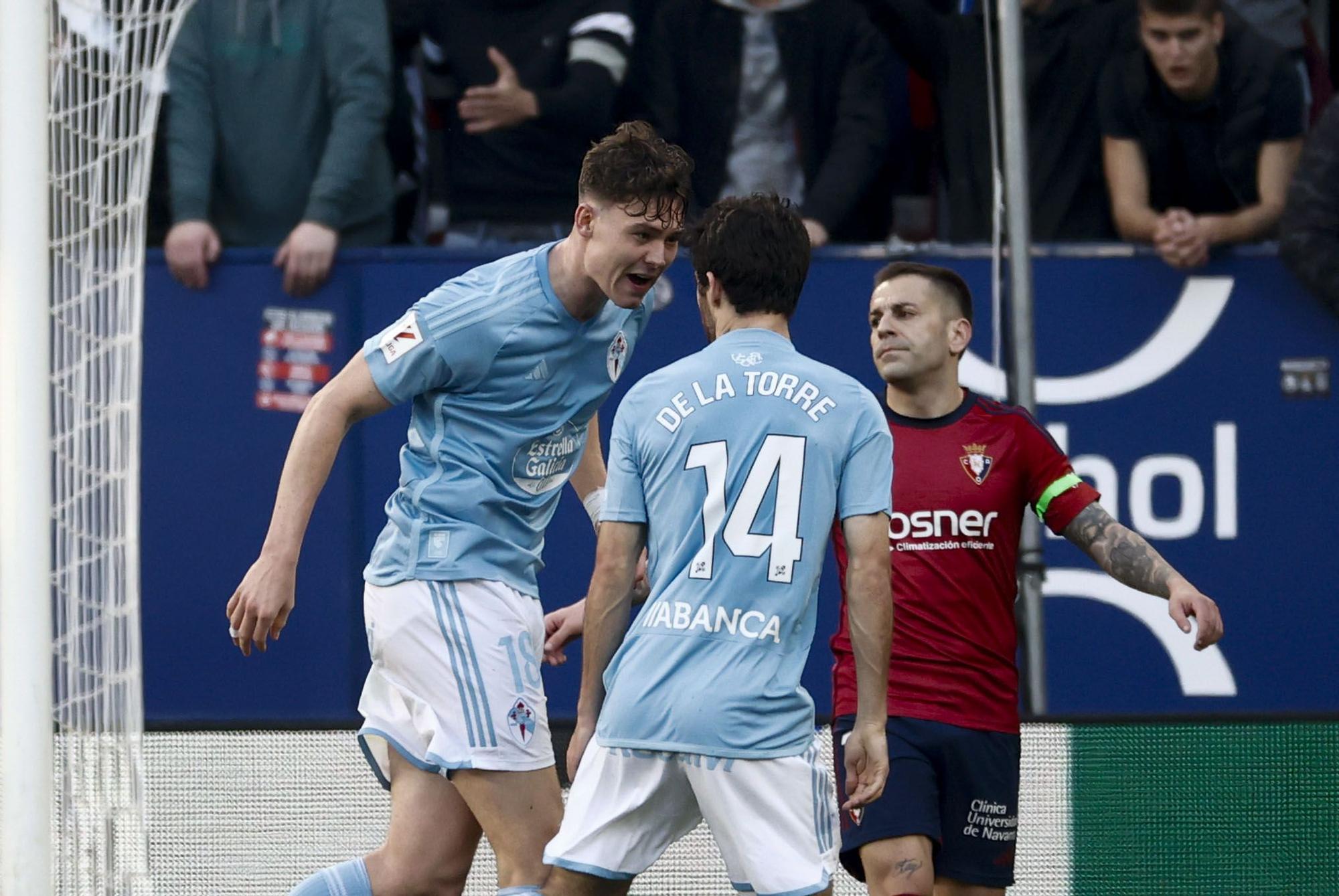 Las mejores imágenes del Osasuna-Celta