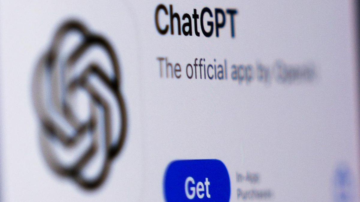 Logo de la aplicación de inteligencia artifical ChatGPT.