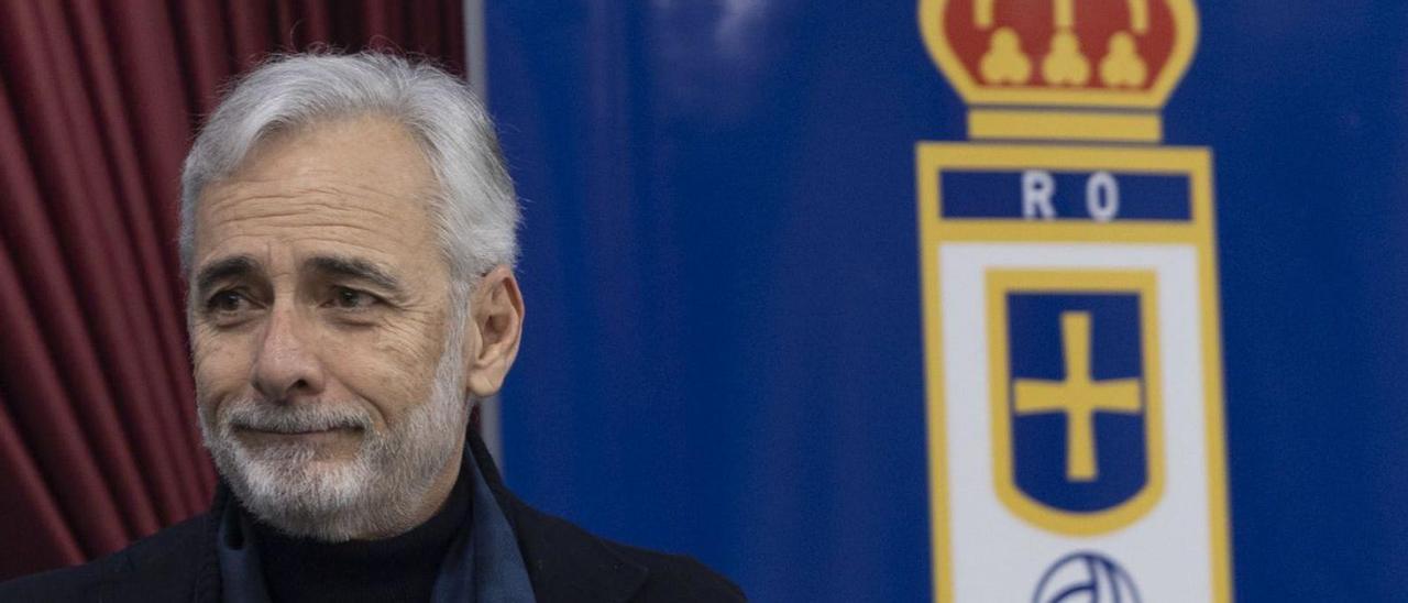 Jesús Martínez, en su última visita a Oviedo. | Miki López