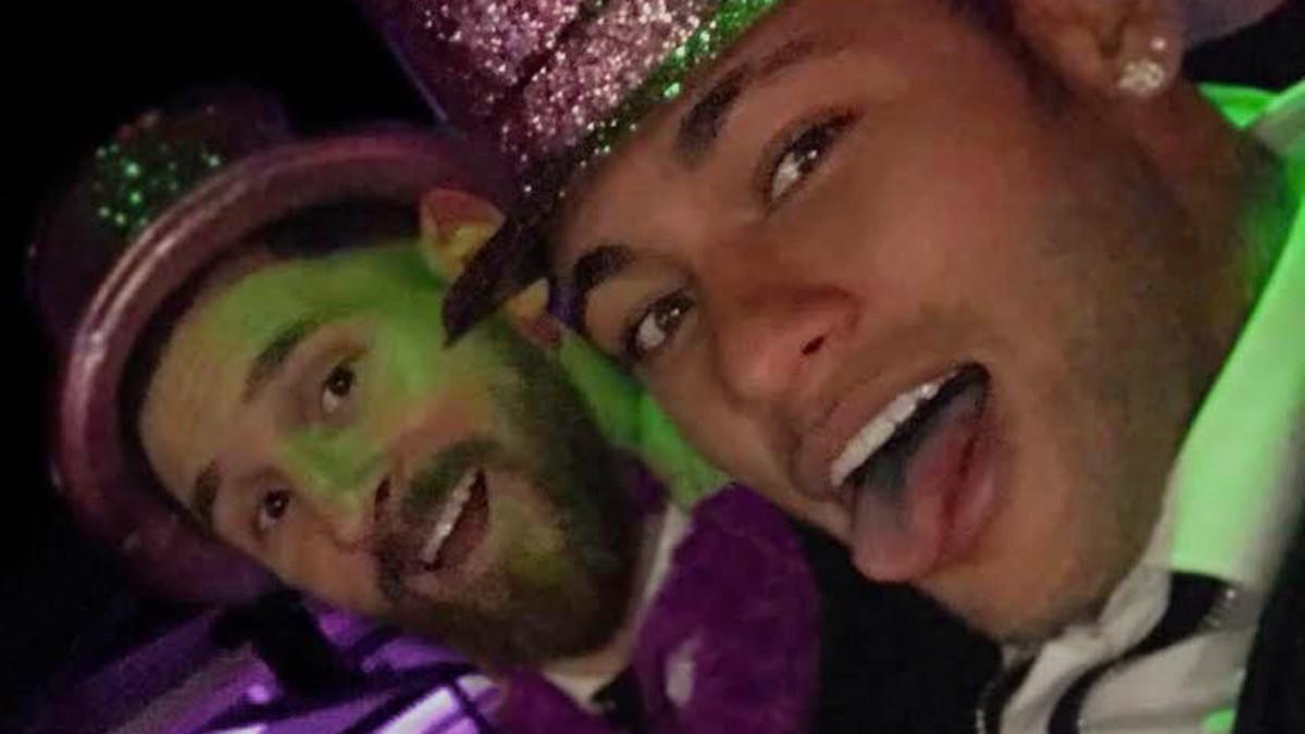 La divertida foto que ha colgado Neymar en las redes sociales