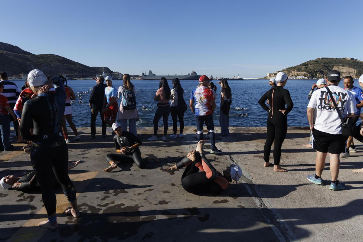 Las mejores imágenes del triatlón de Cartagena