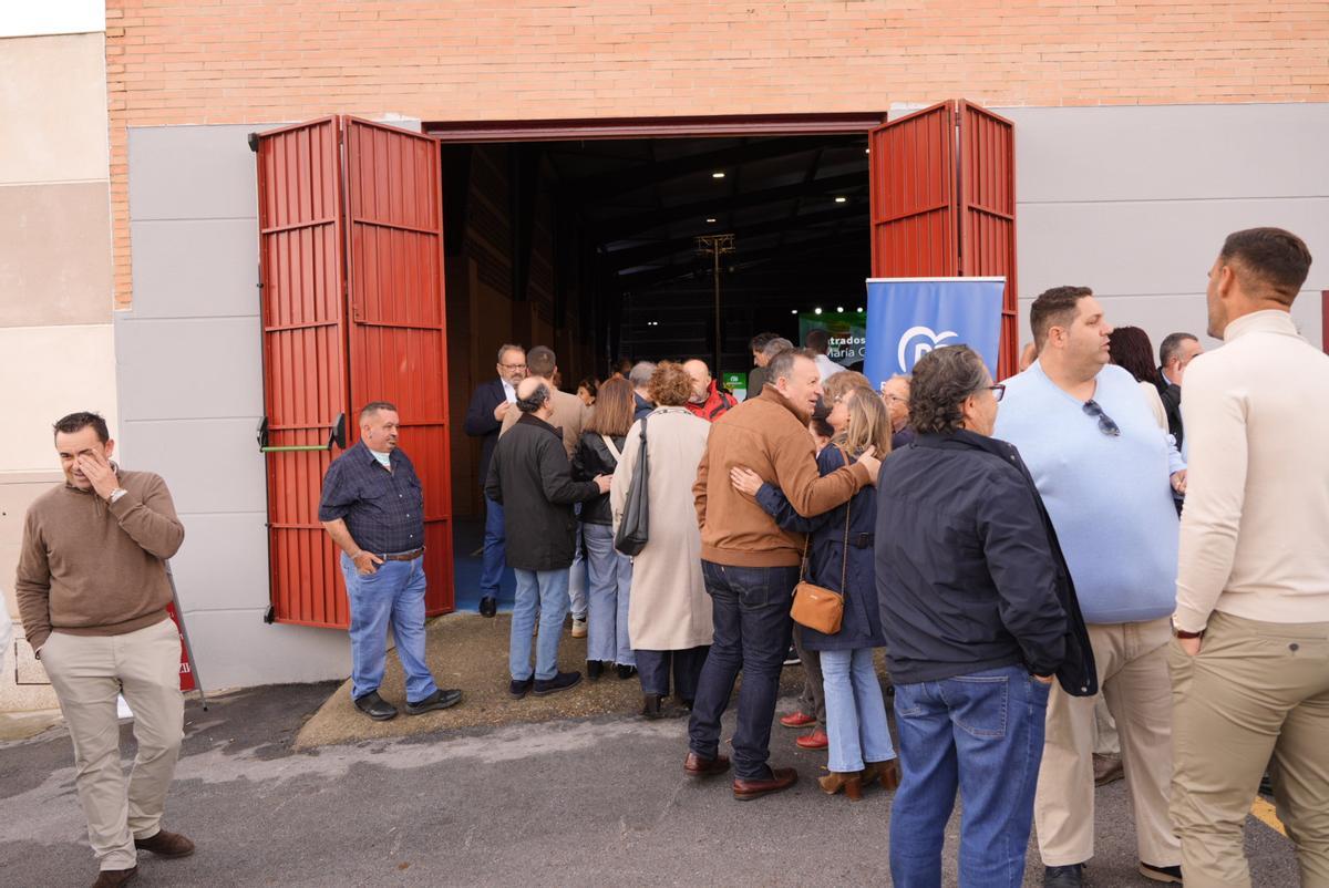 FOTOGALERÍA | El acto de Feijóo y Guardiola en Lobón, en imágenes