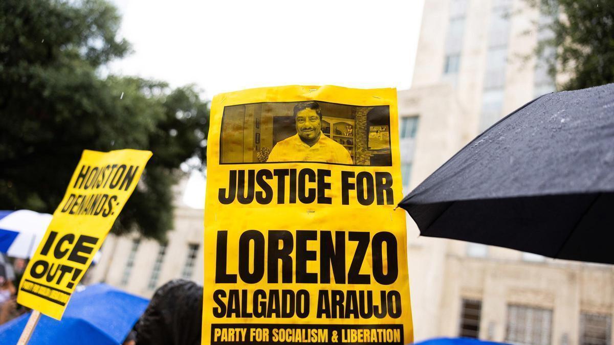 Manifestaciones tras la muerte de Lorenzo Salgado Araújo a manos de agentes del ICE