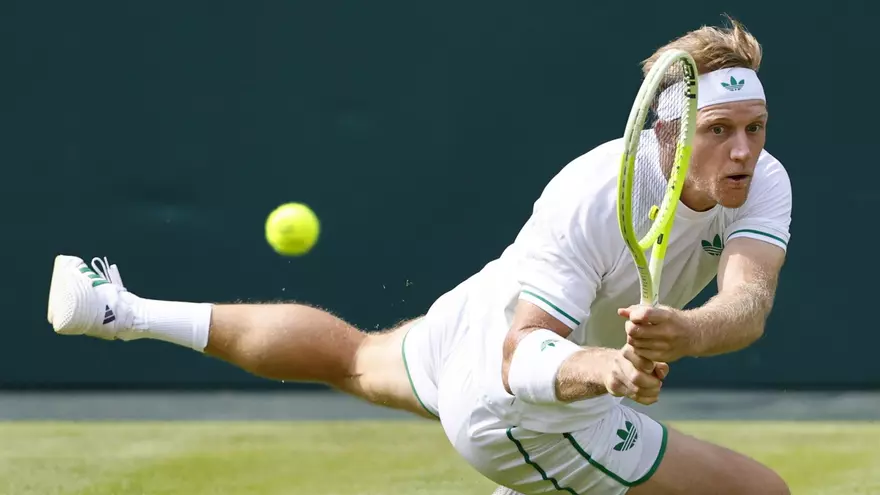 Frenazo al sueño de Davidovich en Wimbledon