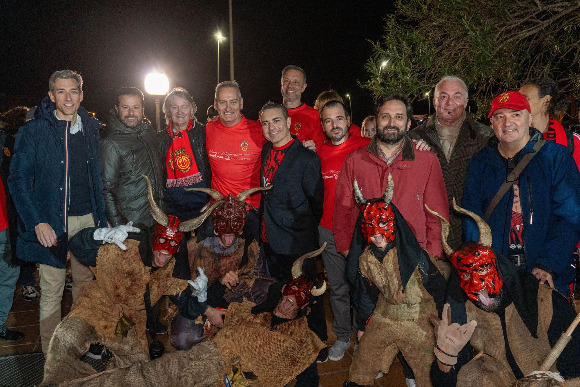 La Penya Mallorquinista Centenari celebra su primer aniversario