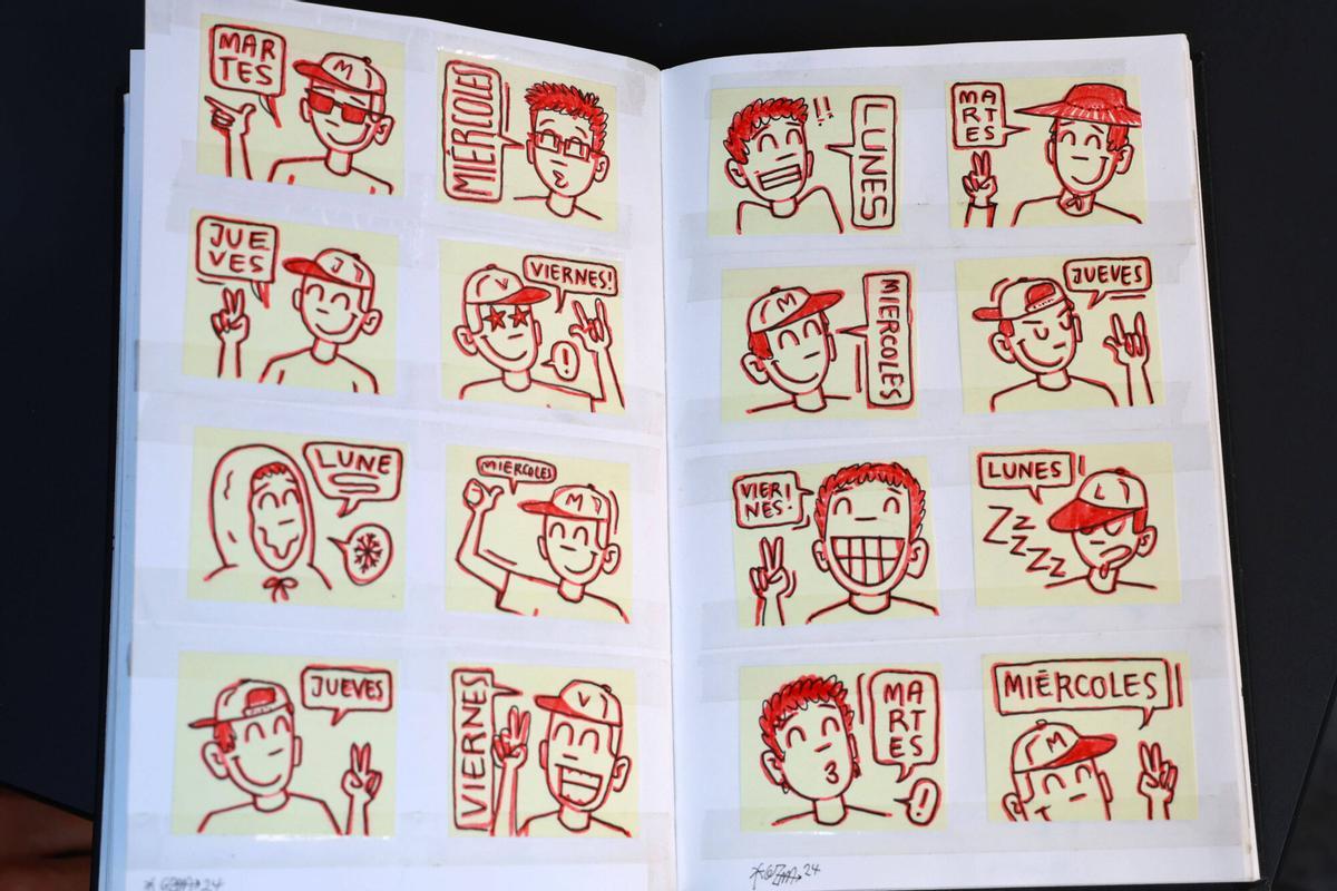 Algunos de los diseños de Galleria.
