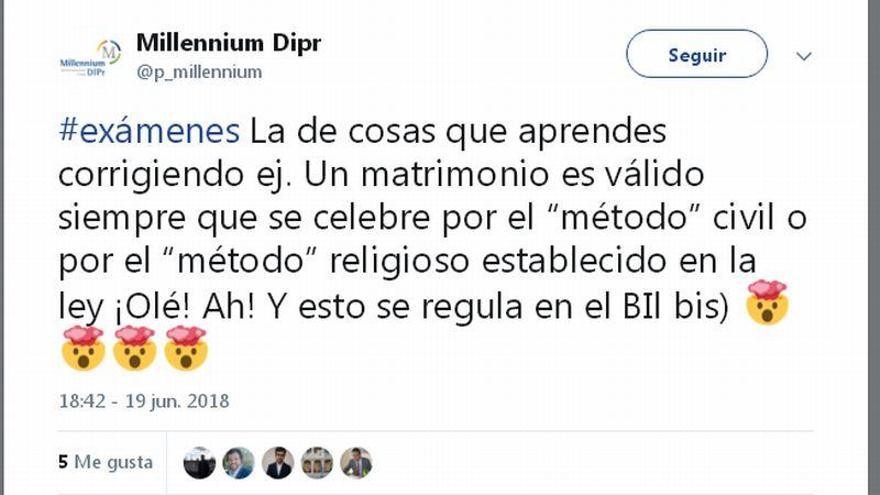 Una catedrática de la Universidad de Zaragoza bromea en twitter sobre las respuestas de sus alumnos