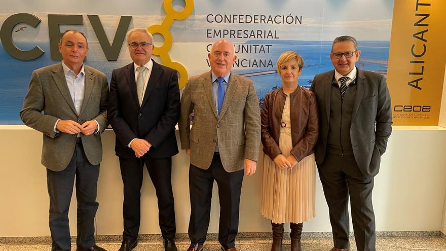La junta de CEV Alicante ratifica las vicepresidencias para Sellés, Cano y Fornés