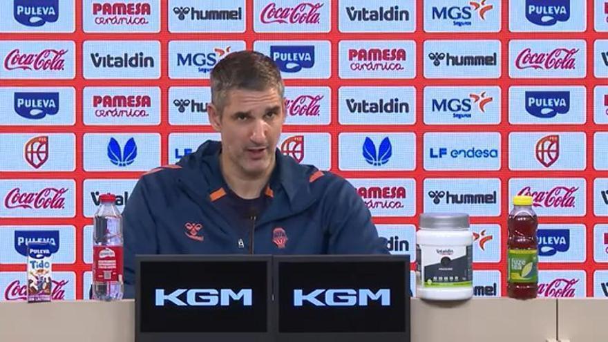 Rubén Burgos valora el partido ante el IDK Euskotren