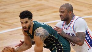 PJ Tucker, durante un partido ante Celtics