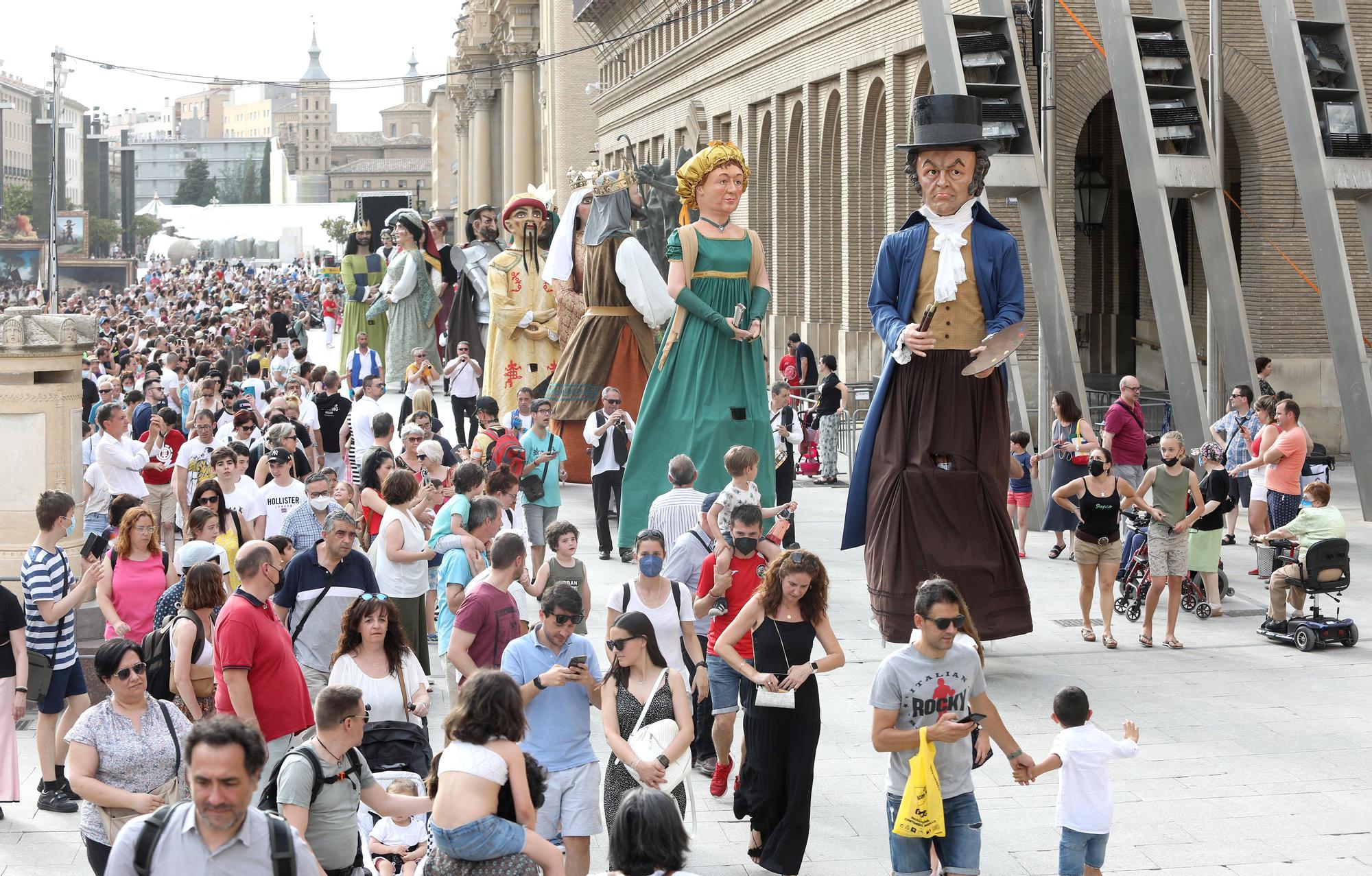 Segunda jornada de las Fiestas Goyescas de Zaragoza