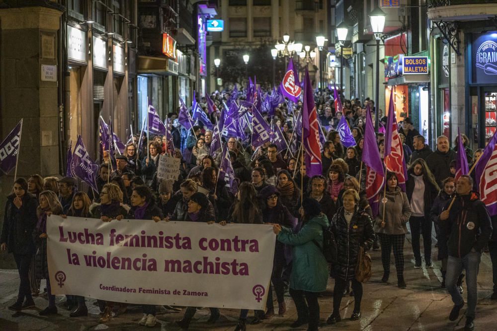 Manifestación del 25N en Zamora.