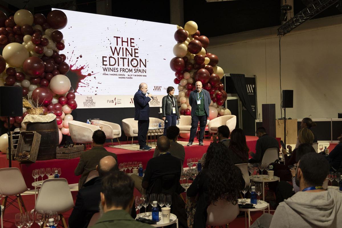 Presentación de The Wine Edition, Wines from Spain. Madrid Fusión.