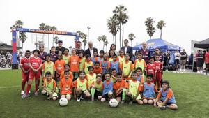 El Barça, en Venice Beach