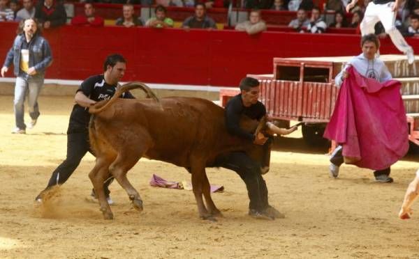 Vaquillas y rejones en la Feria San Jorge