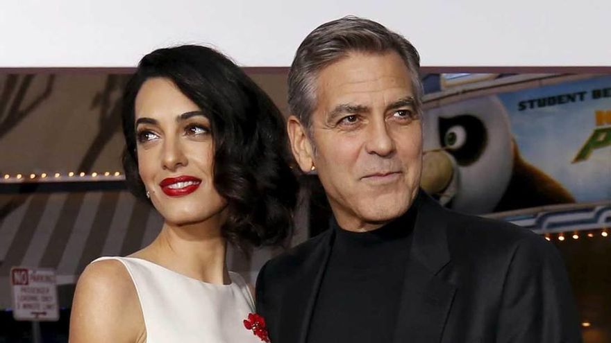 Clooney no sabe el sexo de sus gemelos y dejará de ir a países peligrosos