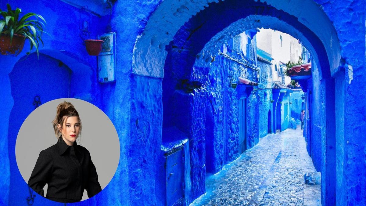 El destino favorito de la actriz Ángela Cervantes es esta bella ciudad azul.
