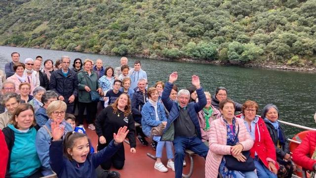 La excursión incluyó una travesía en catamarán. |