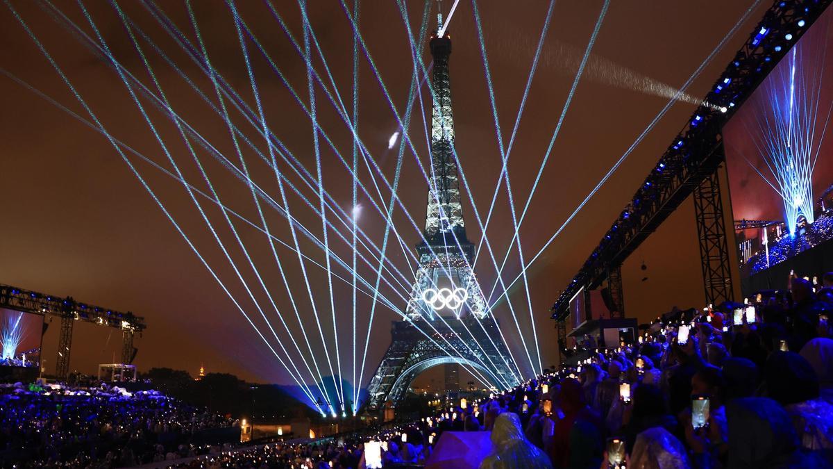 Ceremonia de inauguración de los Juegos Olímpicos de París.