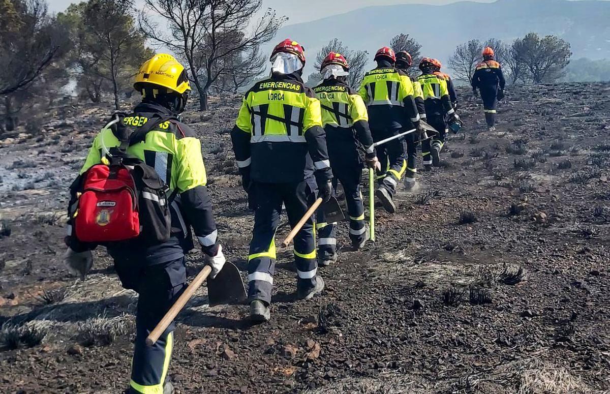 En la extinción del incendio ha participado la Unidad Militar de Emergencias (UME)