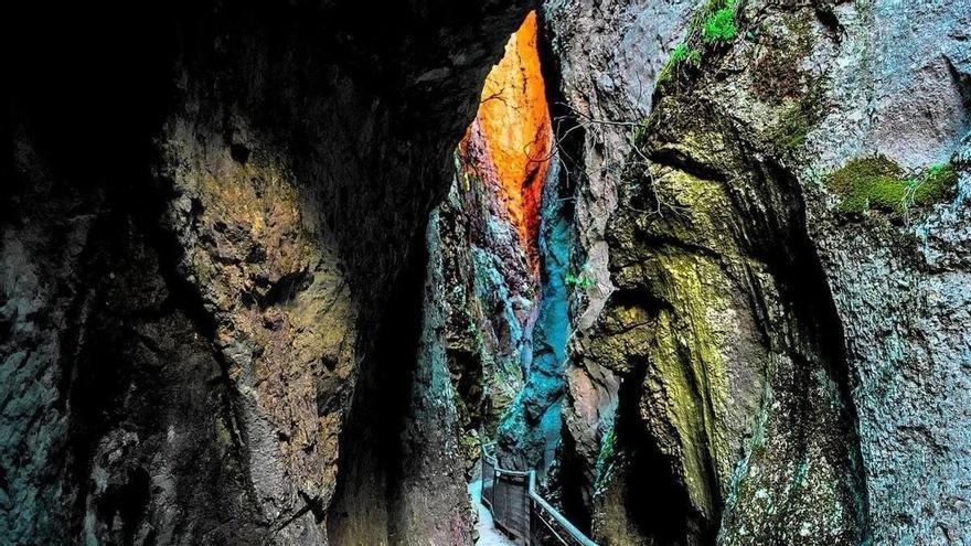 Una garganta escondida entre la roca burgalesa