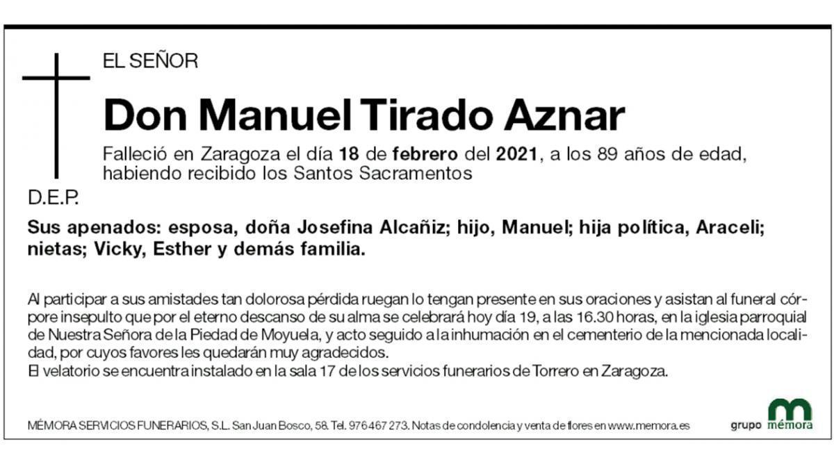 Manuel Tirado Aznar