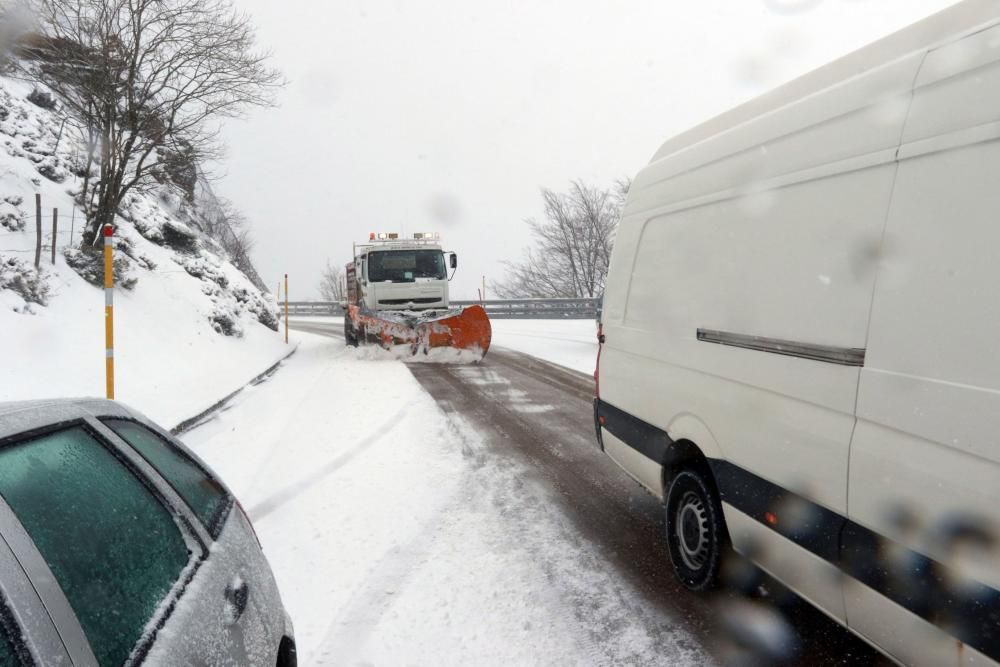 Nieve en Pajares