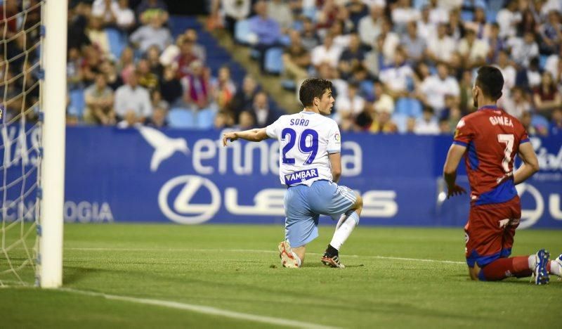 El Zaragoza despide la temporada con un empate con el Numancia