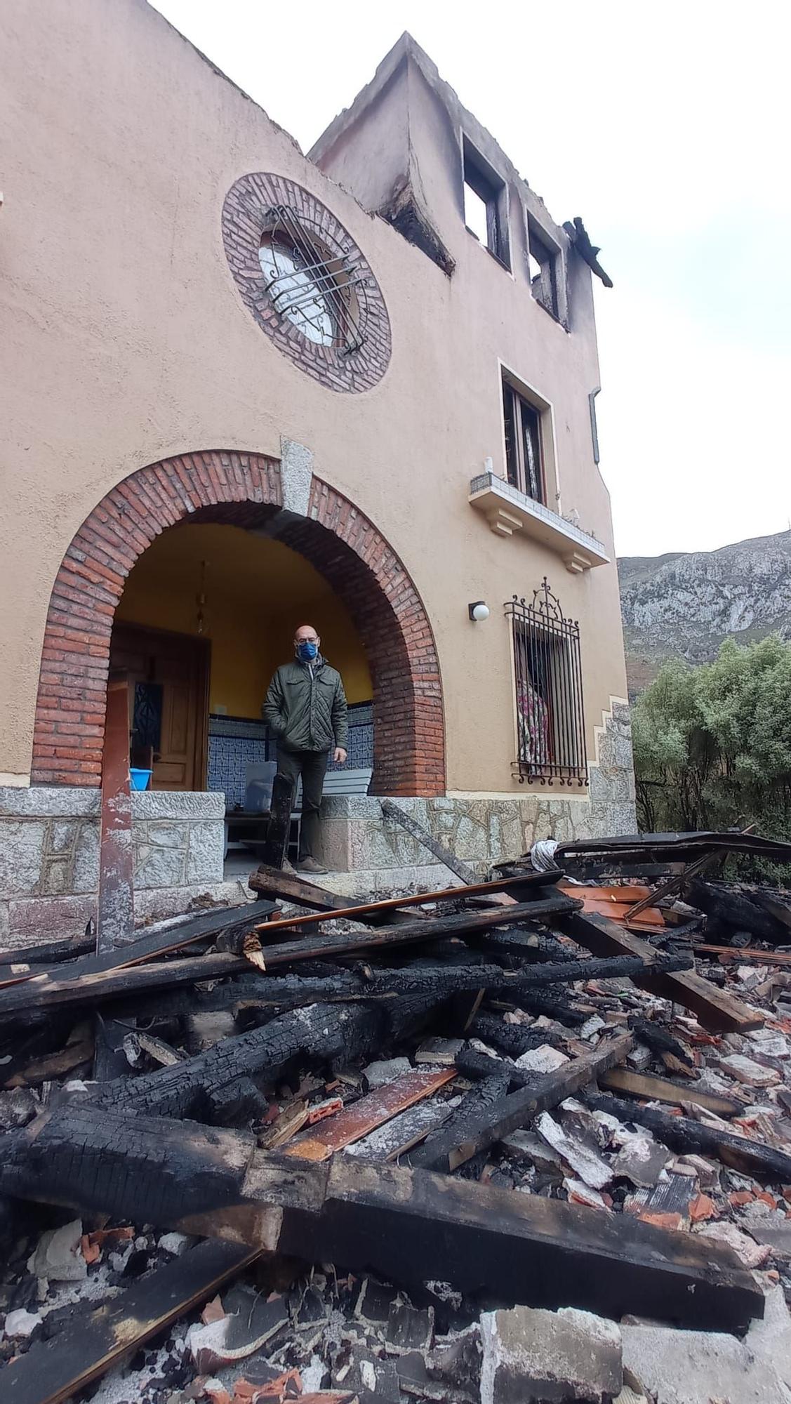 Los recuerdos calcinados en la casa indiana de Sames