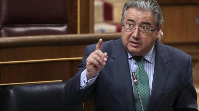 El ministro del Interior, Juan Ignacio Zoido, en el Congreso.