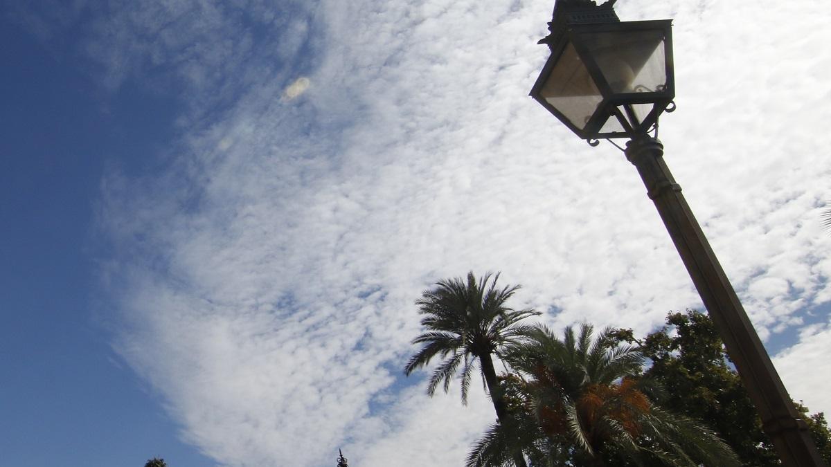 Cielos con intervalos nubosos en Córdoba.