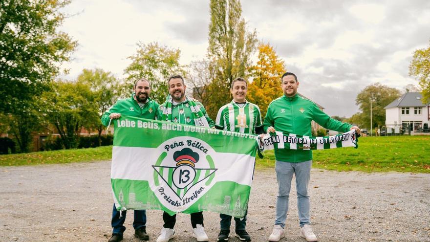El Betis late en Alemania: la Peña Bética 13 Streifen se prepara para un derbi especial