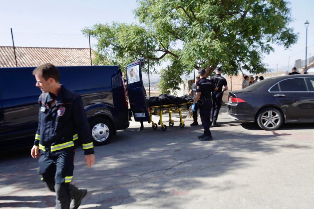 Encuentran muerto a un vecino de Lorca desaparecido encajado en el hueco entre dos casas