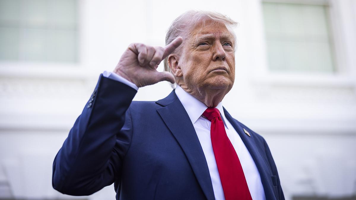 Donald Trump, presidente de Estados Unidos.
