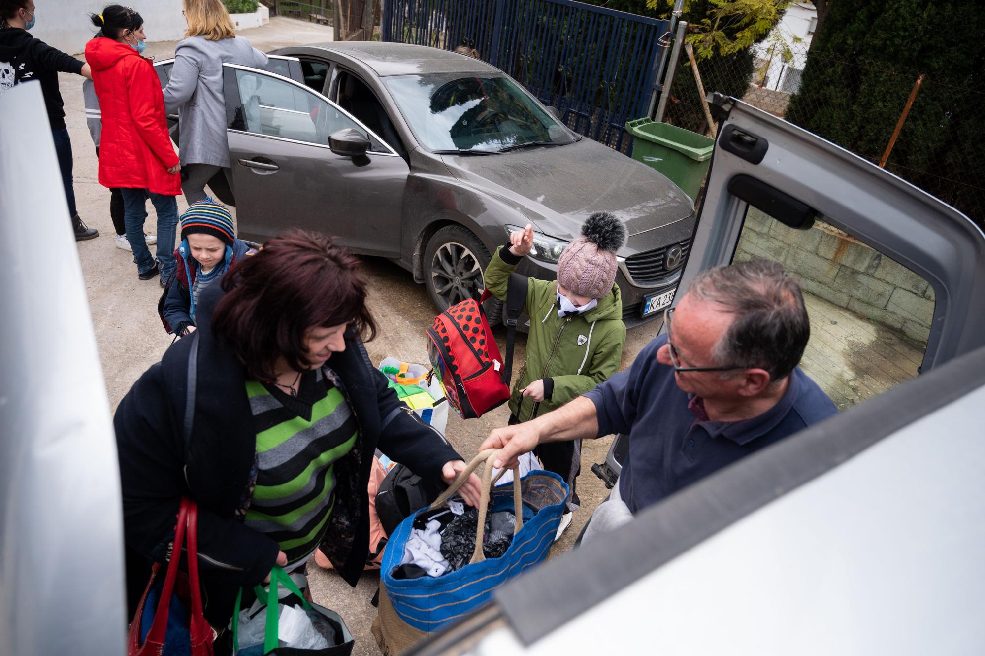 Así empezarán una nueva vida 50 refugiados ucranianos en el albergue de Torrechiva