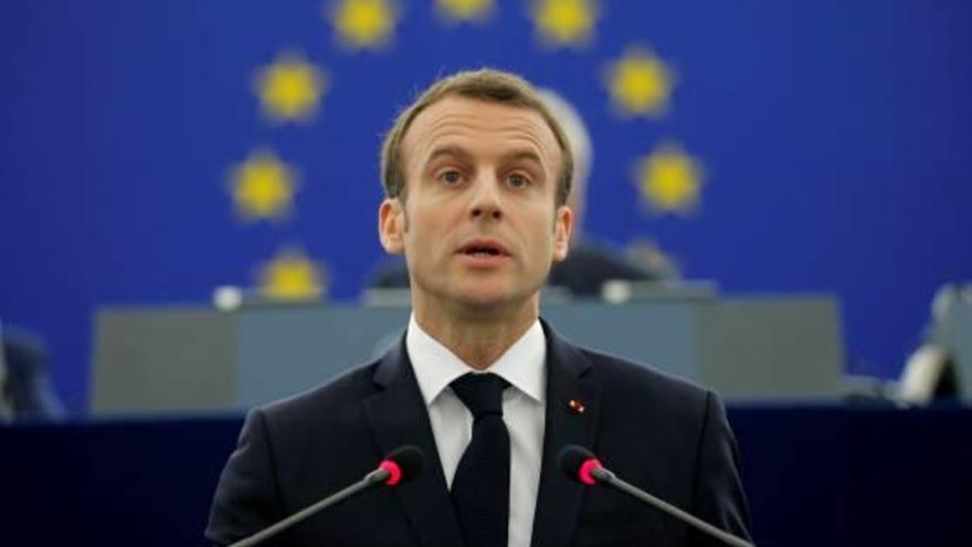 Macron va fer una crida a combatre l&#039;«autoritarisme».