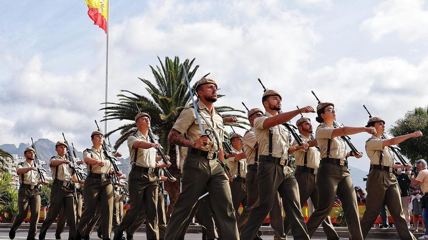 Actos durante la semana por el Día de las Fuerzas Armadas en Tenerife