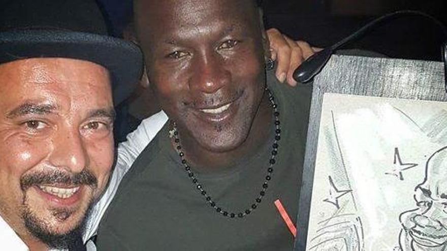 El mito de la NBA Michael Jordan descansa en Ibiza