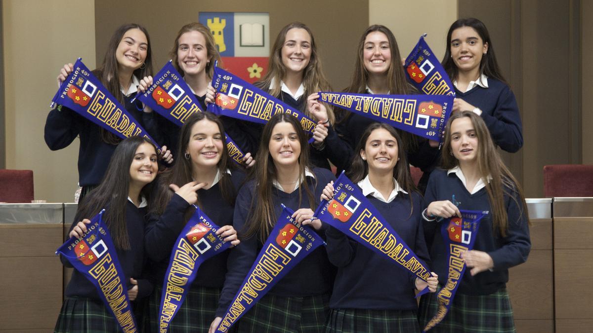 Alumnas 2º de Bachillerato Promoción 50.