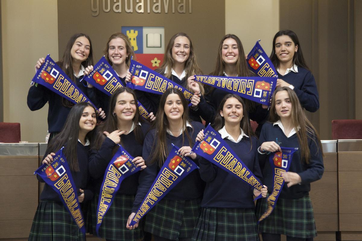 Alumnas 2º de Bachillerato Promoción 50.