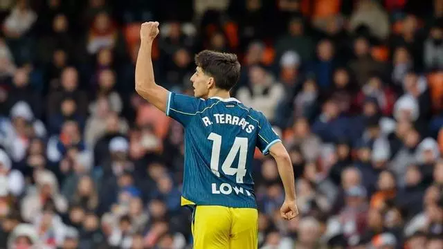 ¡Ramón Terrats empata el partido contra el Valencia CF!
