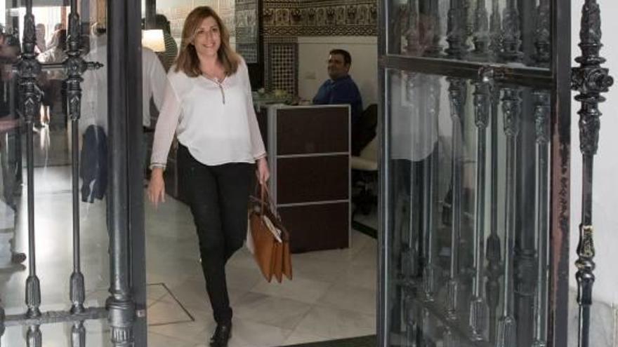 Susana Díaz va deixar clar que el PSOE andalús «farà grup».