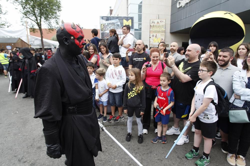 Desfile de "Starwars" en Metrópoli