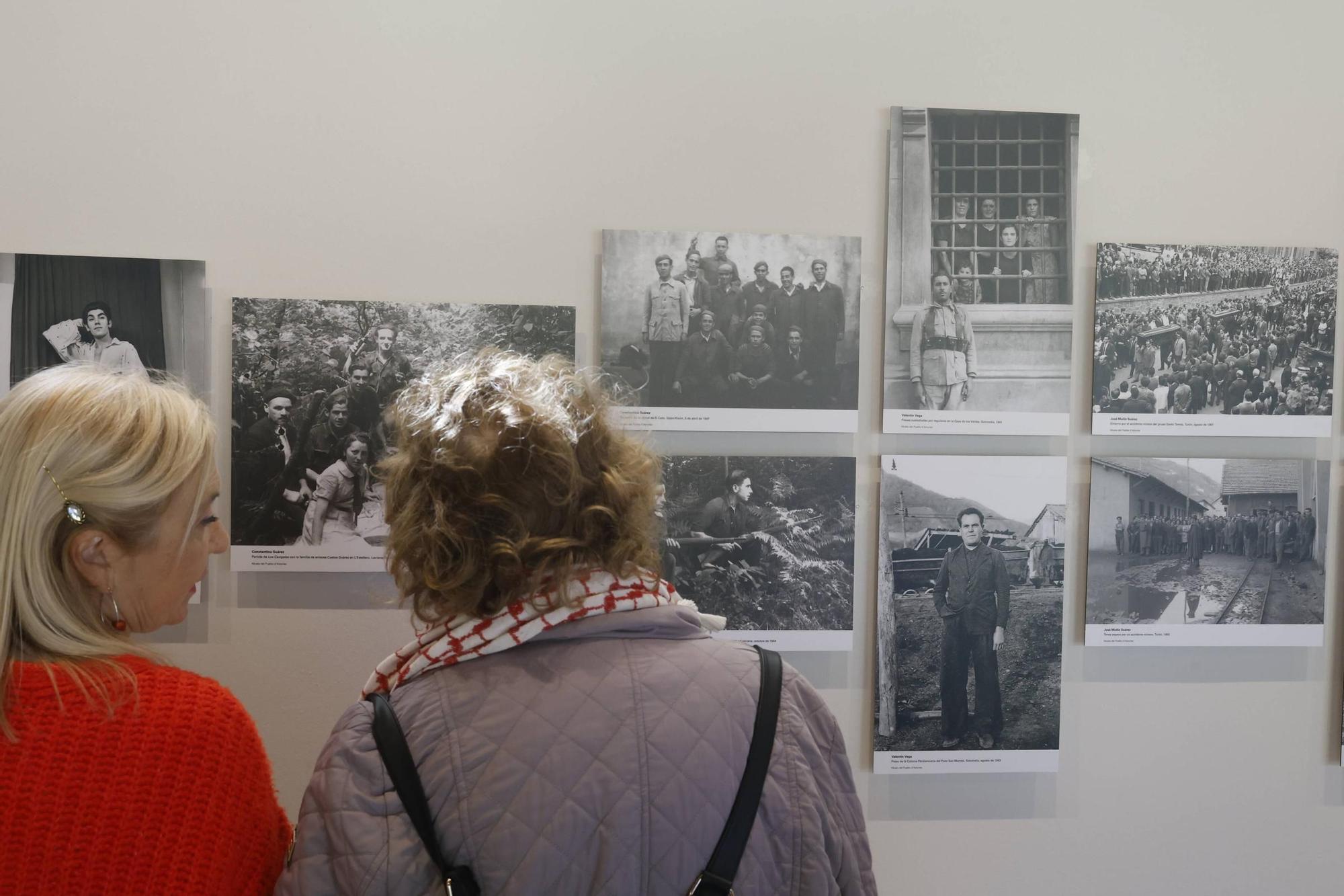 Así fue la inauguración de “Lo que queda de entonces”, una memoria fotográfica a la Asturias franquista