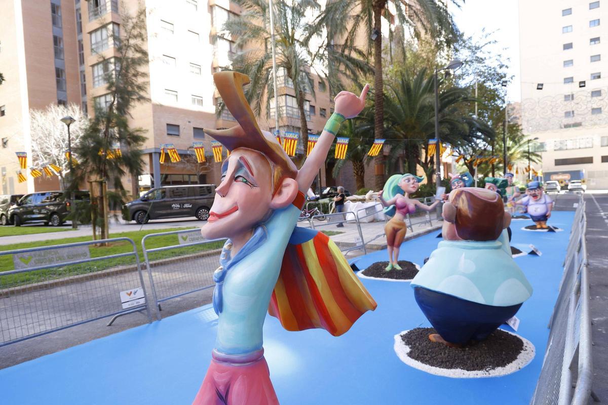 Falla World Record dedicada al Maratón Valencia Trinidad Alfonso Zurich