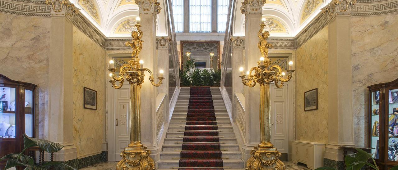 Interior del Gran Hotel Villa Serbelloni